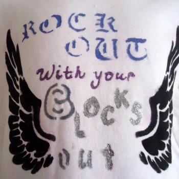 Funny Baby Shirt Goth Design