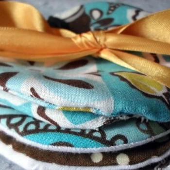 Contoured Nursing Pads Set Of 6 Washable